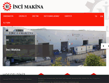 Tablet Screenshot of incimakina.net